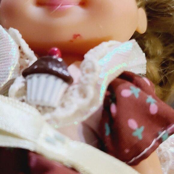 Vtg '80s Mattel Cherry Merry Muffin Chocolottie Doll Chocolate Drip - Picture 12 of 13